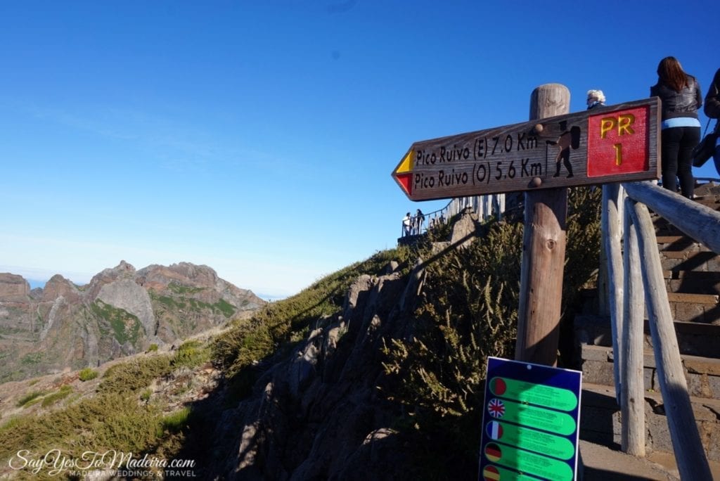 Najpiekniejsze szlaki piesze na Maderze - Pico do Arieiro do Pico Ruivo