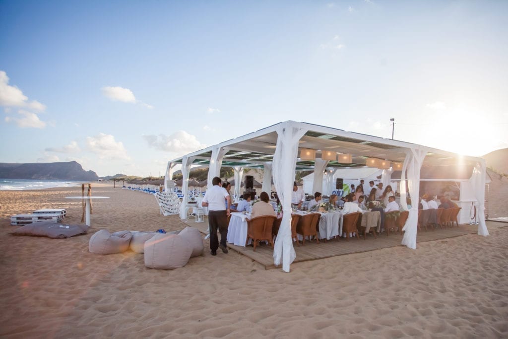 Beautiful beach wedding in Porto Santo, Portugal. ~ Piekny slub na plaży na portugalskiej wyspie Porto Santo