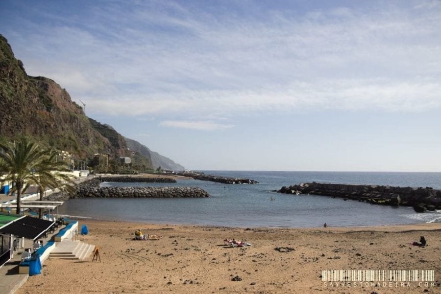 Swimming and sunbathing on Madeira: Sandy beaches in Madeira, Portugal. Hotels close to sandy beaches Madeira