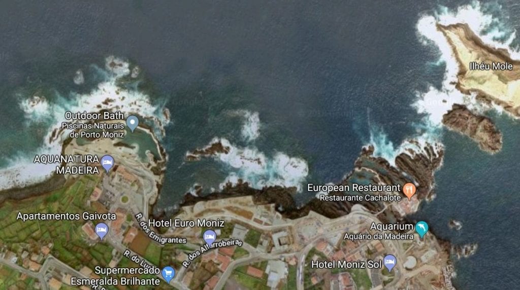 Naturalne baseny wulkaniczne w Porto Moniz - czyli gdzie się kąpać na Maderze?