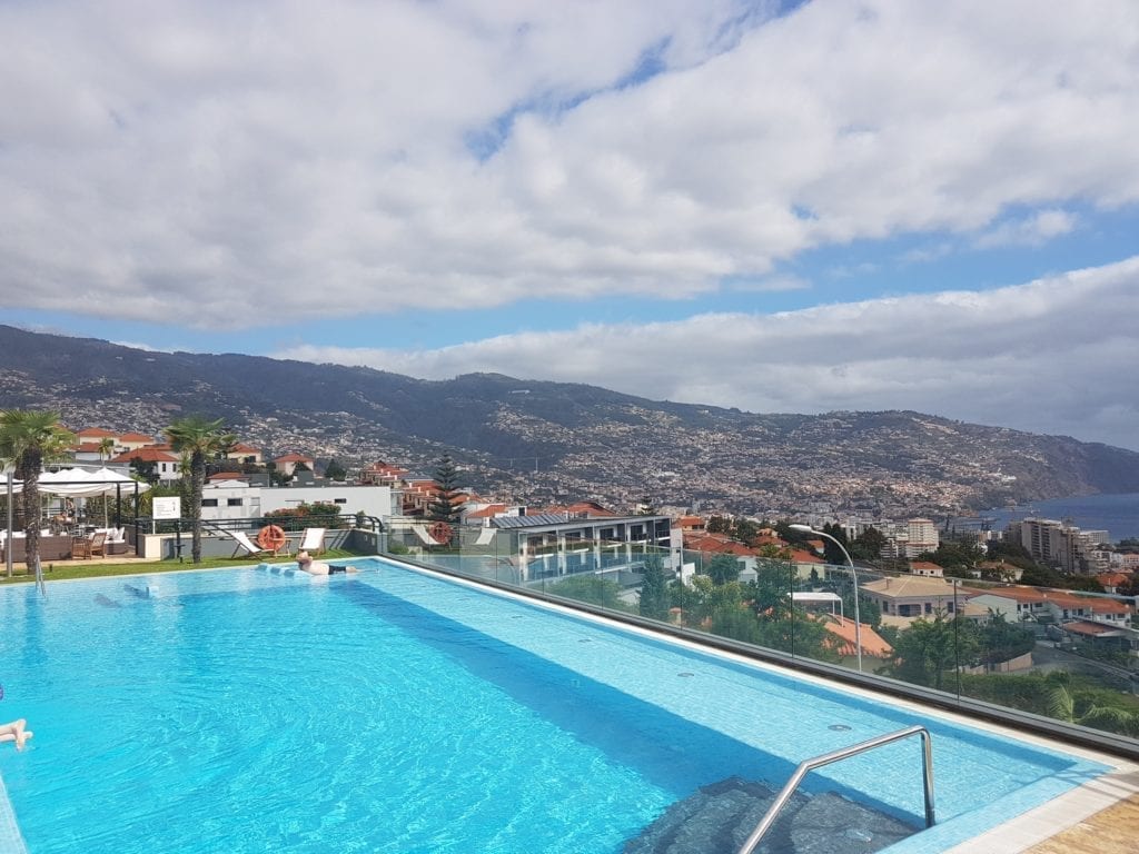 Where to swim in Madeira: The most beautiful hotel swimming pools in Madeira, Portugal #madeira #funchal #portugal