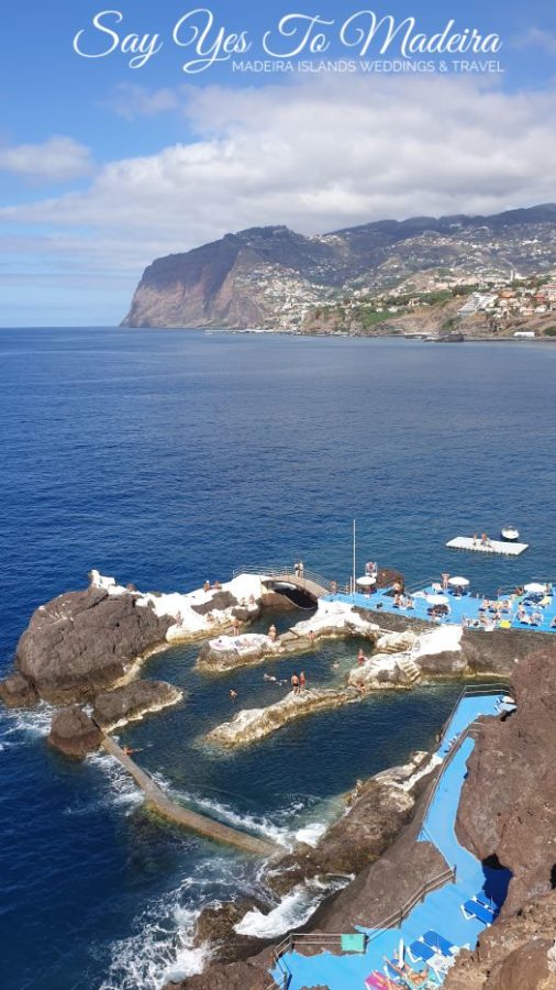 Natural pools, pool complexes and a water park in Madeira.
