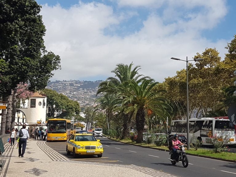 Public transport in Madeira Island - Buses in Funchal / Transport publiczny na Maderze - Autobusy w Funchal #madeira #funchal