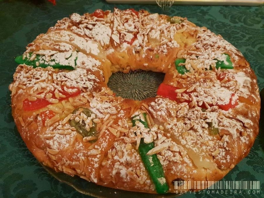 Portuguese Christmas cake - Bolo Rei || Portugalskie ciasto bożonarodzeniowe Bolo Rei