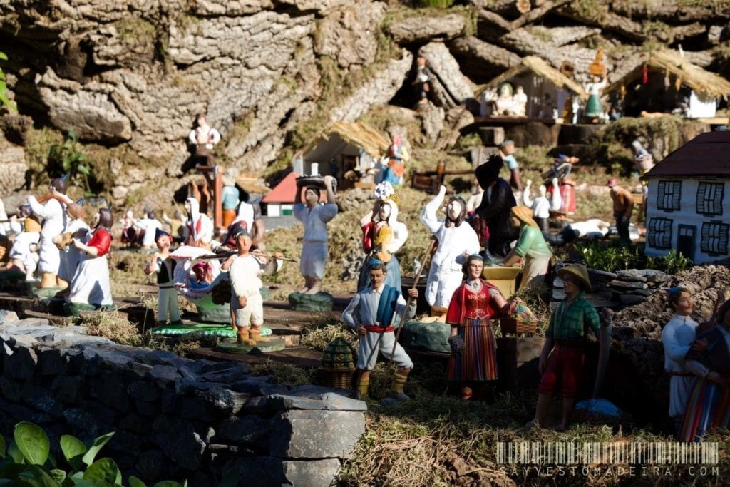 Christmas Nativity Scene in Funchal - Boże Narodzenie na Maderze: Szopka Bożonarodzeniowa - skansen w Funchal na Maderze