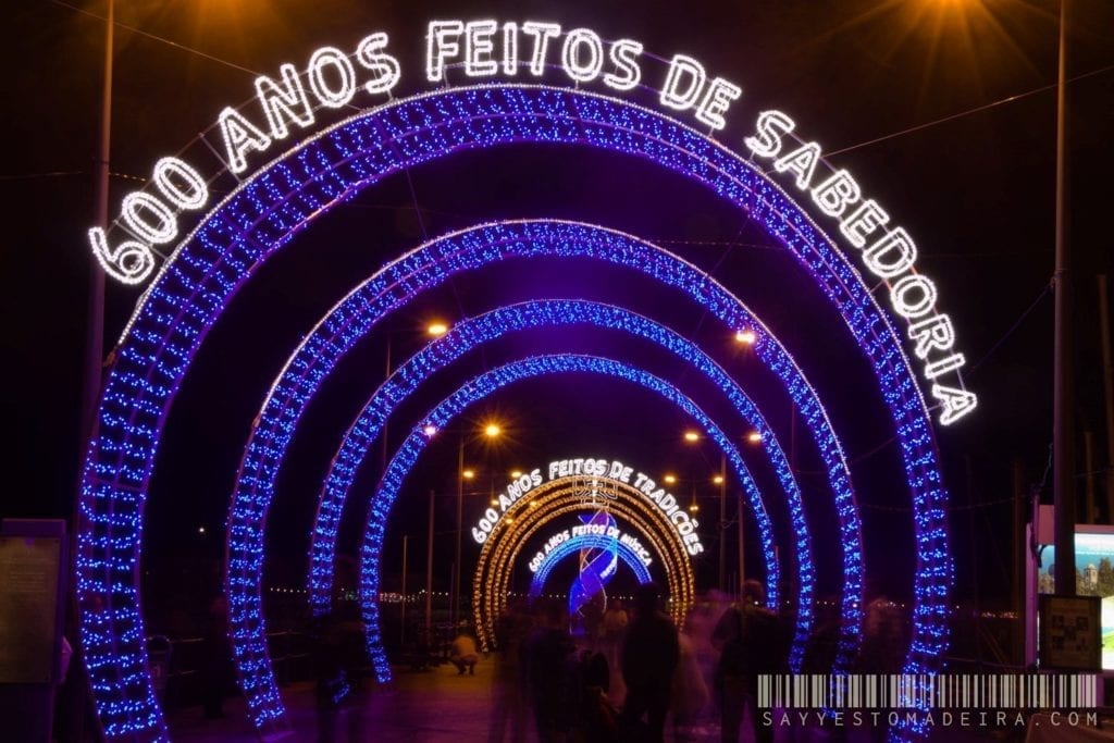 Holidays in Madeira in December? Christmas lights in Funchal, Madeira, Portugal | Wakacje na Maderze w grudniu - ozdoby świąteczne w Funchal