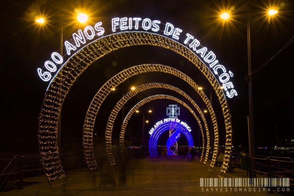 Holidays in Madeira in December? Christmas lights in Funchal, Madeira, Portugal | Wakacje na Maderze w grudniu - ozdoby świąteczne w Funchal