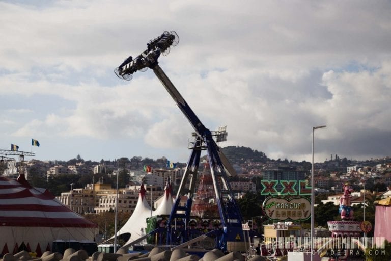 FFair in Funchal, Portugal | Atrakcje w wesołym miasteczku w Funchal na Maderze