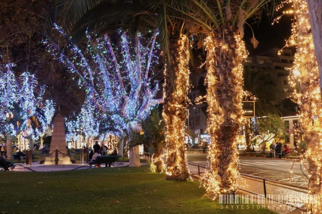 Christmas in Europe - Christmas light in Funchal, Madeira, Portugal | Gdzie na Boże Narodzenie w Europie - Ozdoby świąteczne w Funchal na Maderze