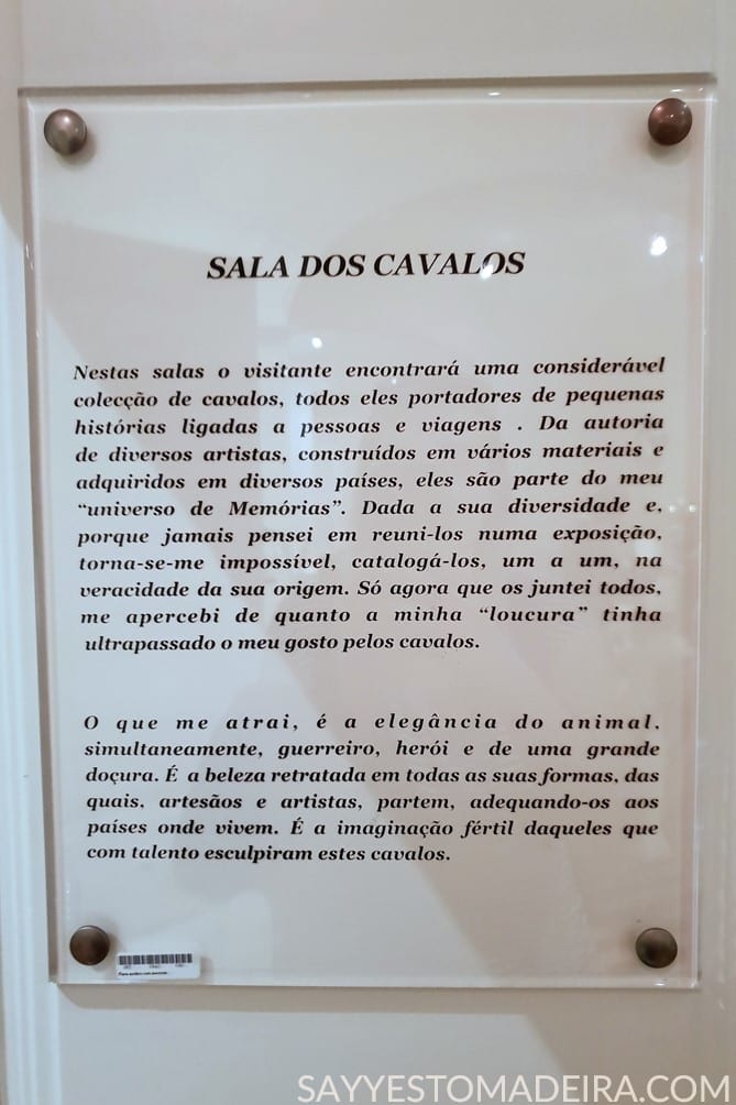 Funchal Gems: Collection of horses (Horses Room) at the Universo de Memorias Joao Carlos Abreu #funchal #madeira #portugal #collection #horse #art Polecane miejsca na Maderze: kolekcja statuetek koni w muzeum Universo de Memorias Joao Carlos Abreu w Funchal