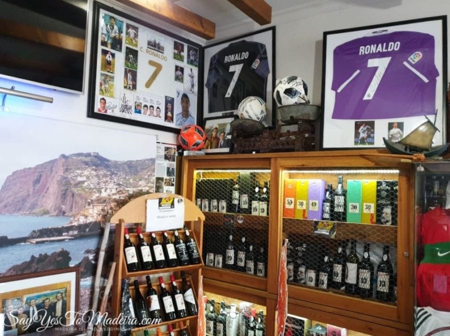 Cristiano Ronaldo - Poncha bar in Camara de Lobos