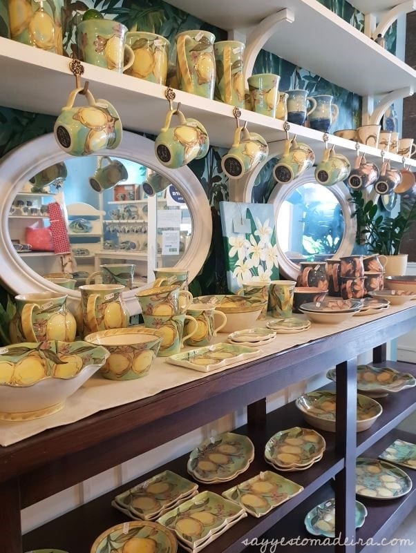 Handmade art Madeira Island. Madeira Island souvenirs at Lillie Ceramics, Armazém do Mercado, Funchal #madeira #handmade #beautiful #gift Ręcznie robione prezenty i pamiątki z Madery #madera #prezent