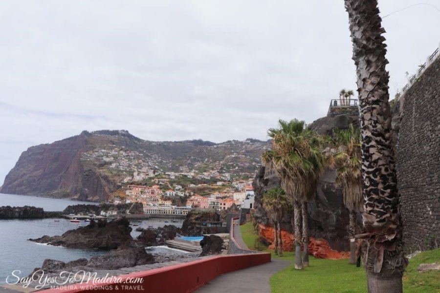 Camara de Lobos - Funchal Promenade via Praia Formosa