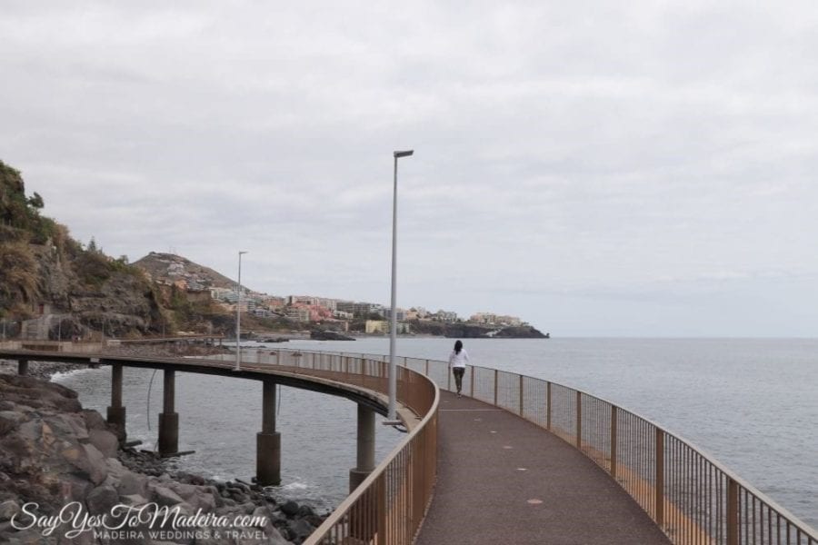 Camara de Lobos - Funchal Promenade, Praia Fromosa, Madeira Island in May