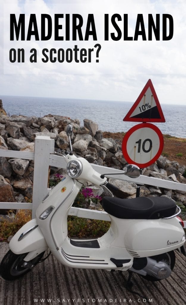 Renting scooters in Funchal. Scooter rentals Madeira, Portugal. Is scooter a good way to move on Madeira Island? Scooter Madeira. #madeira #portugal #funchal #madeiratips #traveltips