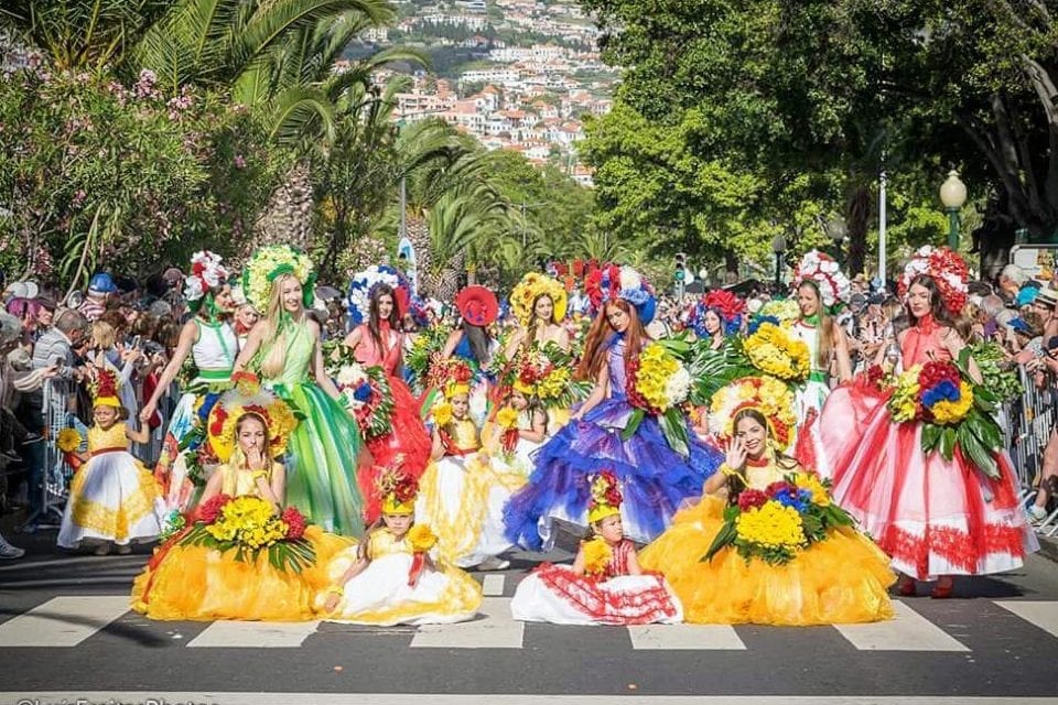 Flower Festiwal - Festa da Flor in Madeira Island - Flower Parade in Funchal