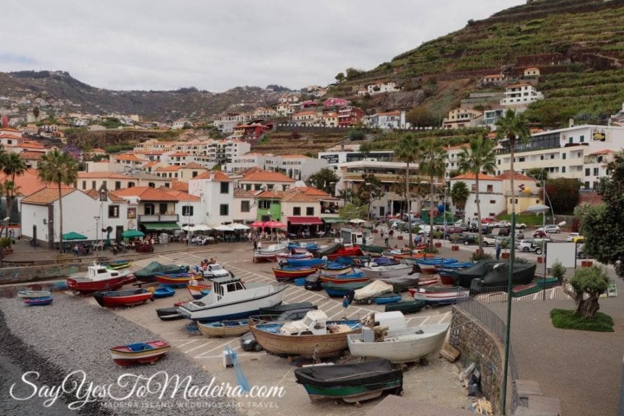 Co warto zobaczyć na Maderze: Zatoka w Camara de Lobos - kolorowa wioska rybacka na Maderze