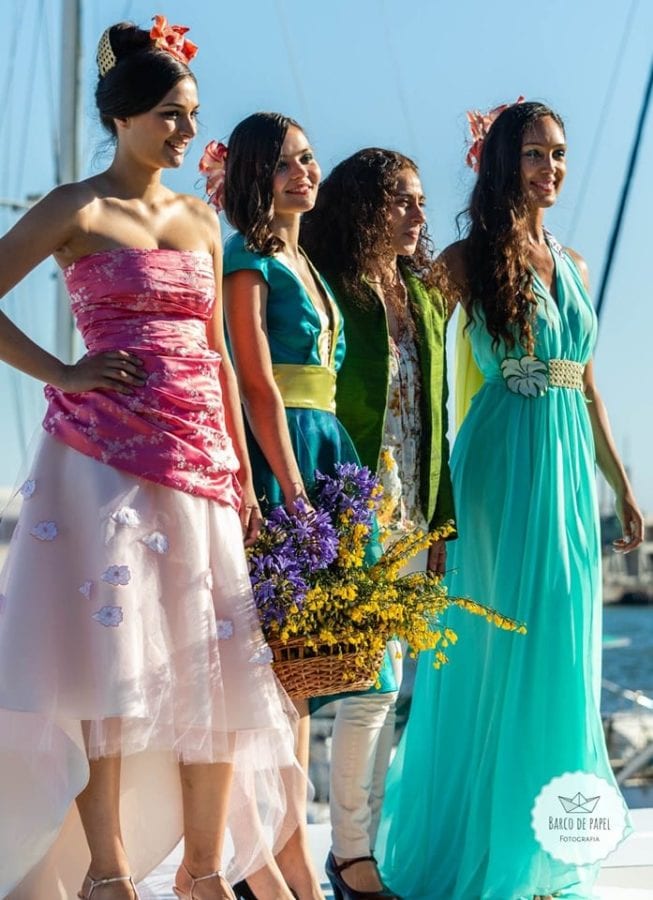 Lúcia Sousa - Floral dresses presented during Madeira Flower Collection 2019 - Kwieciste suknie pokazane podczas pokazu mody w Funchal #dress #suknia #maxidress #floraldress #kwiecistasuknia #sukniawkwiaty #madeira #funchal #portugal