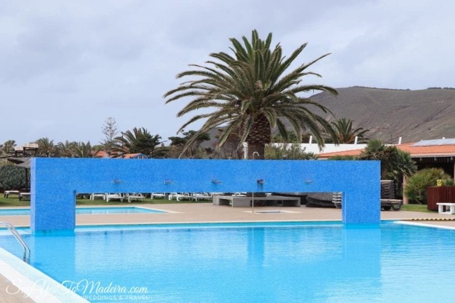 Vila Baleira Resort Porto Santo swimming pool - review & pictures II Basen w Vila Baleira Resort Porto Santo - opinia i zdjęcia