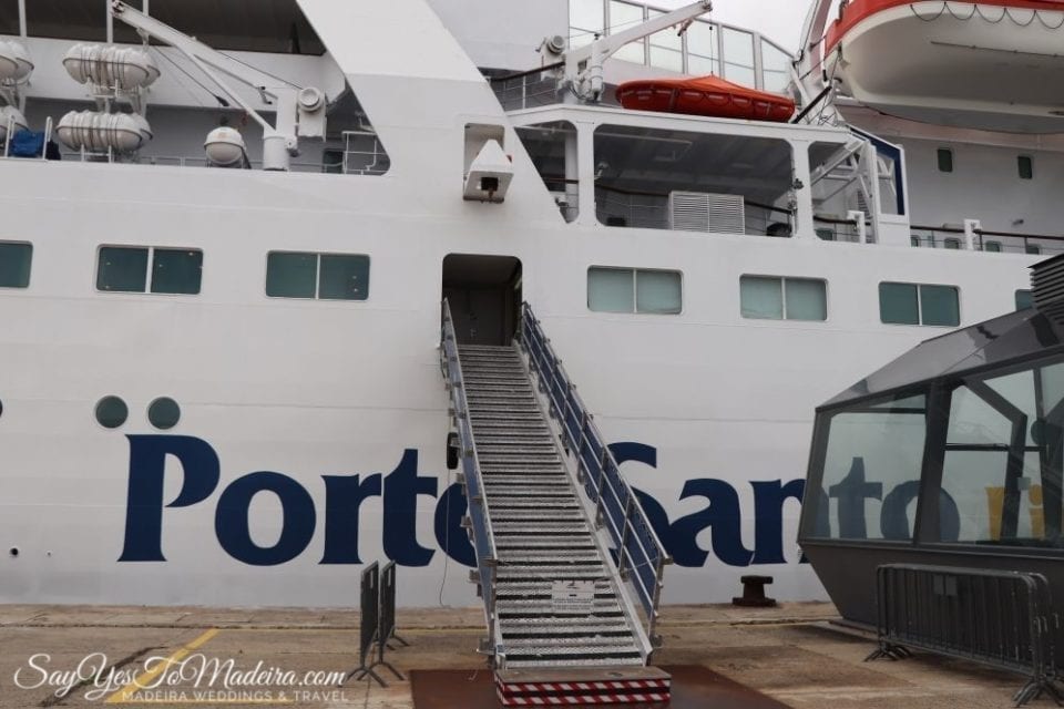 Madeira to Porto Santo by ferry Say Yes to Madeira