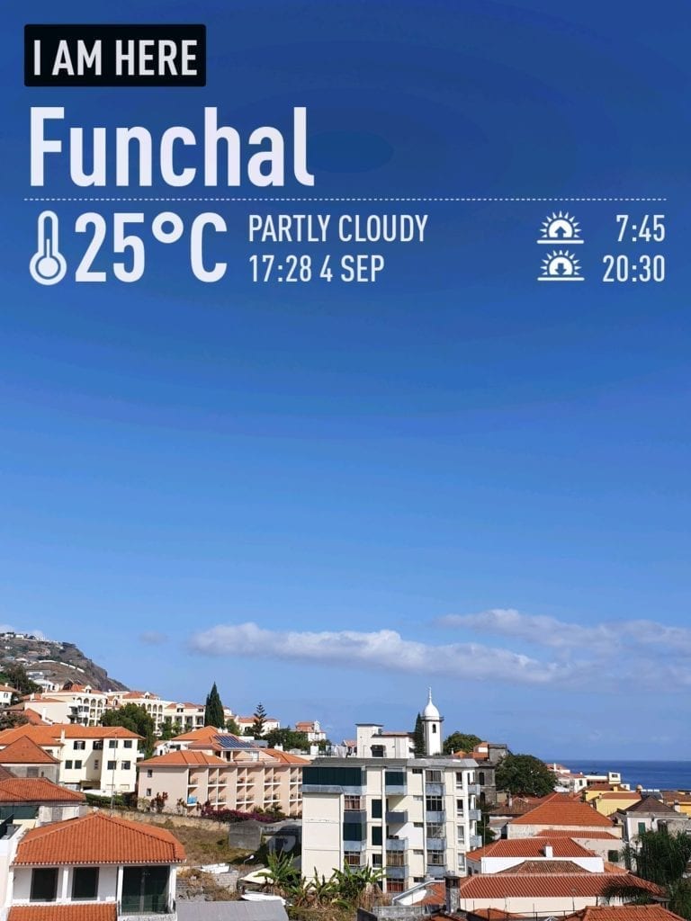 Funchal weather in September. Weather in Madeira Island in September - temperatures