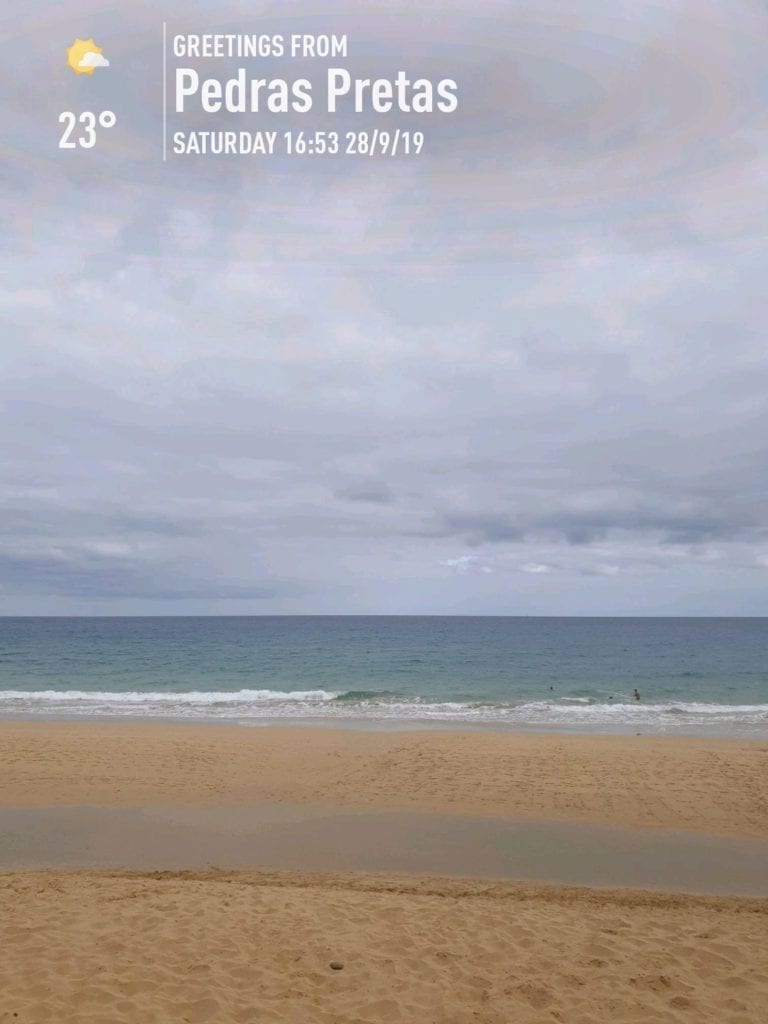 Pogoda w Vila Baleira na Porto Santo we wrześniu i październiku. Temperatura wody i kąpiele na Porto Santo jesienią.