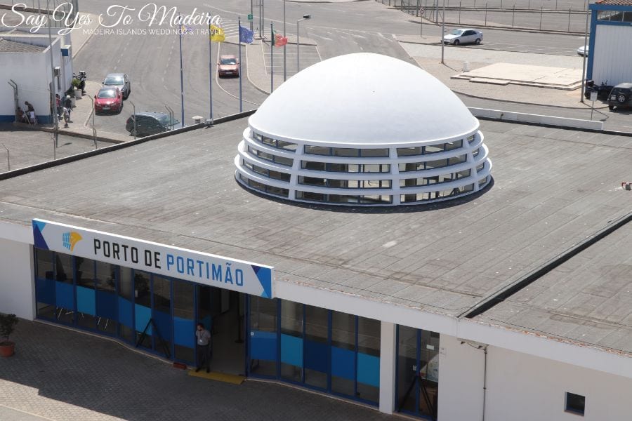 Połączenie promem z Portimao w Algarve na Maderę i Wyspy Kanaryjskie (Teneryfę i Gran Canaria) 2019 - Port w Portimao