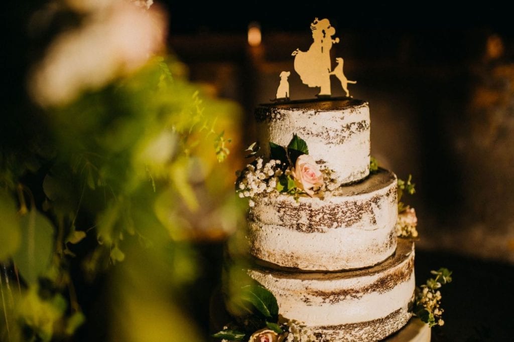 Naked wedding cake - wedding bakery Funchal
