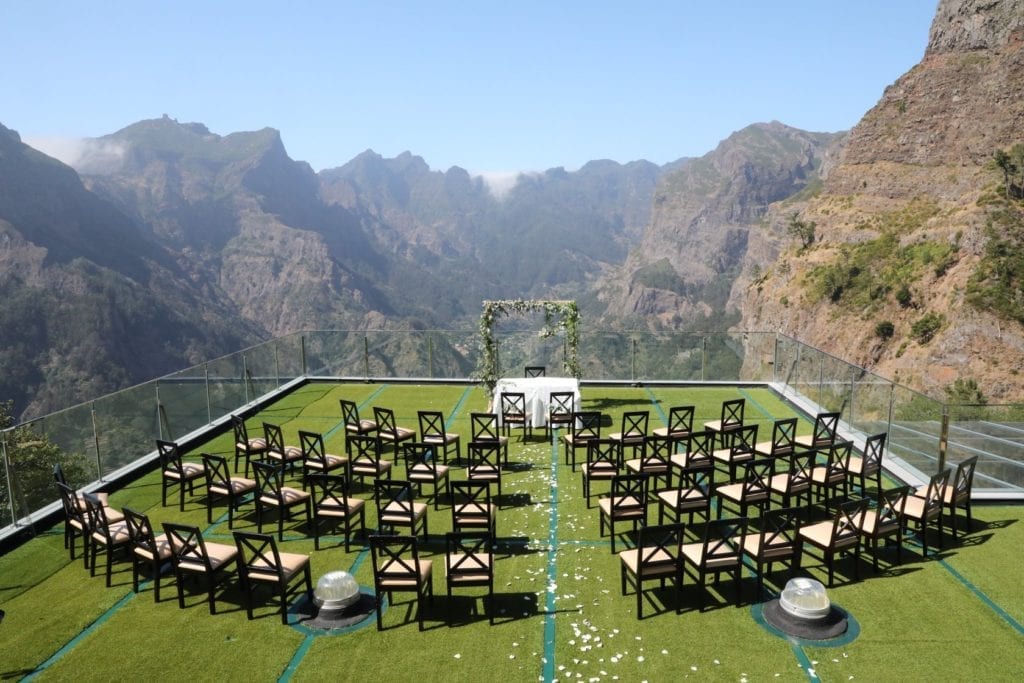 Ślub w plenerze za granicą - ślub w Portugalii - ślub Madera - ślub w górach