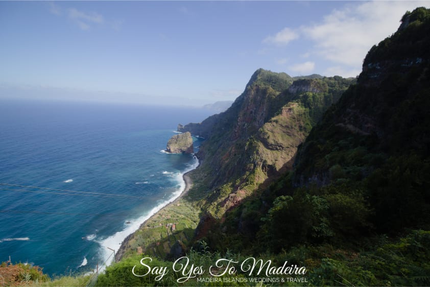 Madeira attractions: Amazing Faja da Rocha do Navio in Santana, Madeira.