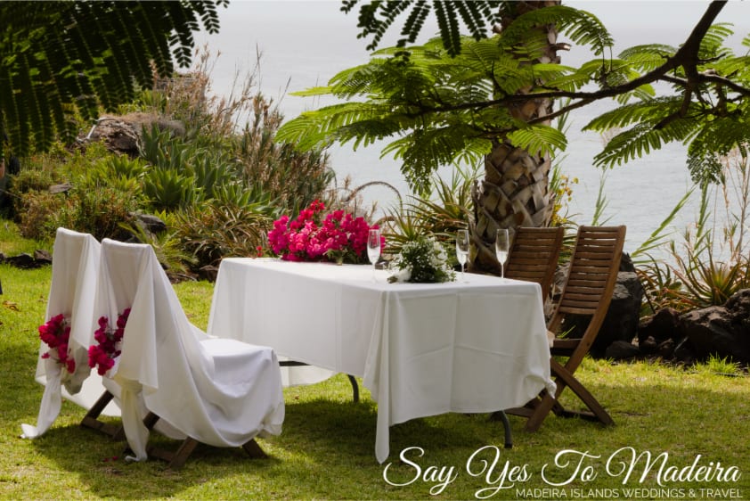 Off the beaten path wedding venues in Madeira: Unique Fajã dos Padres