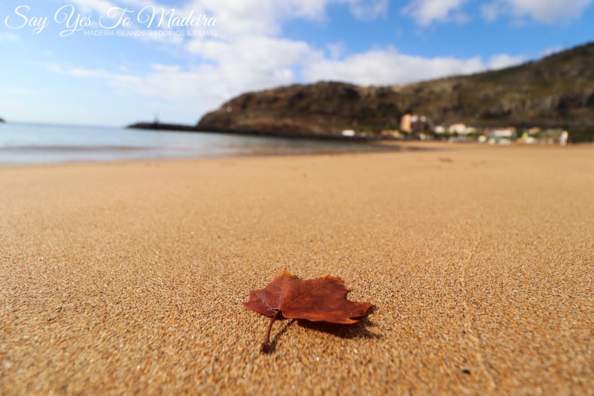 Plaże na Maderze - Plaża w Machico. Hotel Dom Pedro Madeira