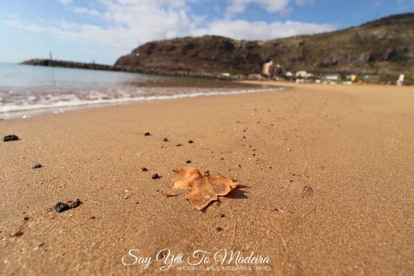 Best beaches Madeira Island - Machico beach