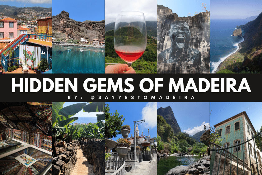 Madeira (Portugal) hidden gems, unique places, less popular spots of the beaten path