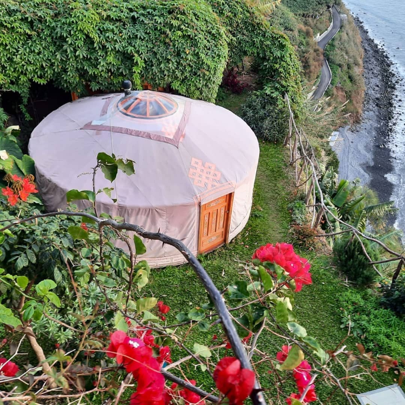 Nocleg w namiocie na Maderze Portugalia - najlepsze Airbnb na Maderze 